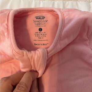 Halo SuperSoft Pink SleepSack